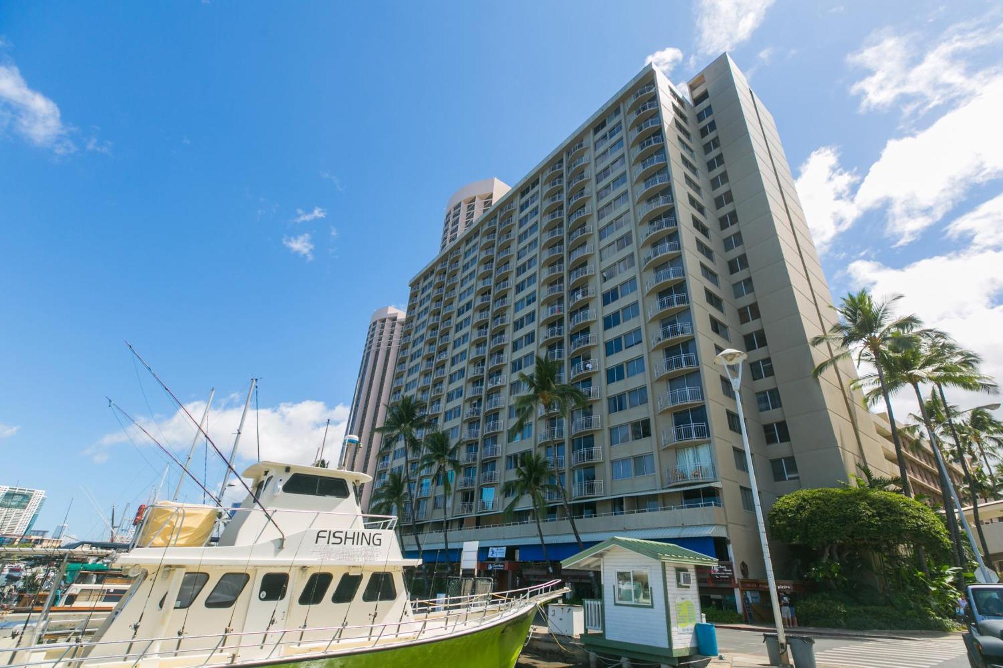 Ilikai Marina 1091 City View Studio Honolulu Bagian luar foto