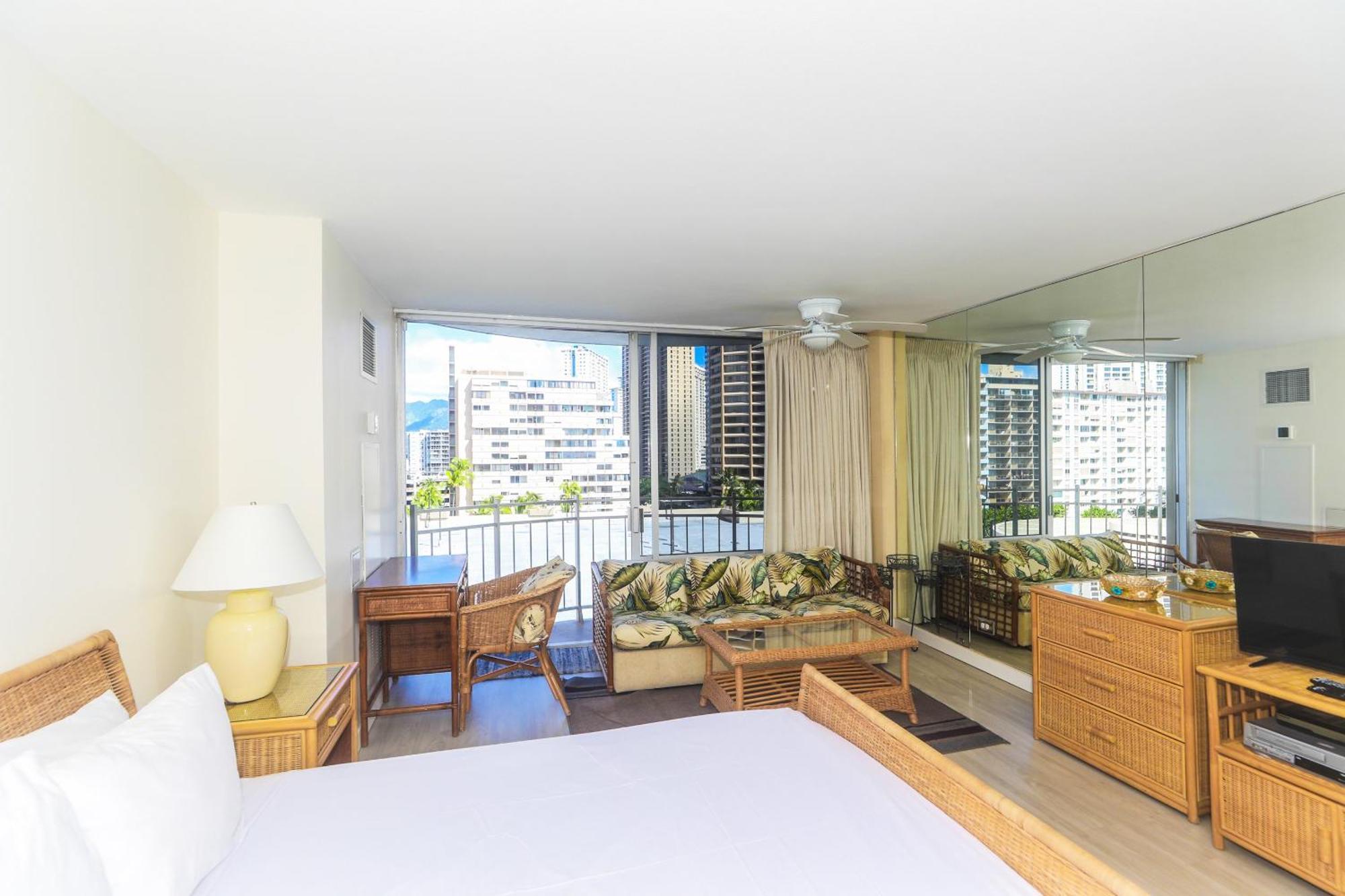 Ilikai Marina 1091 City View Studio Honolulu Bagian luar foto