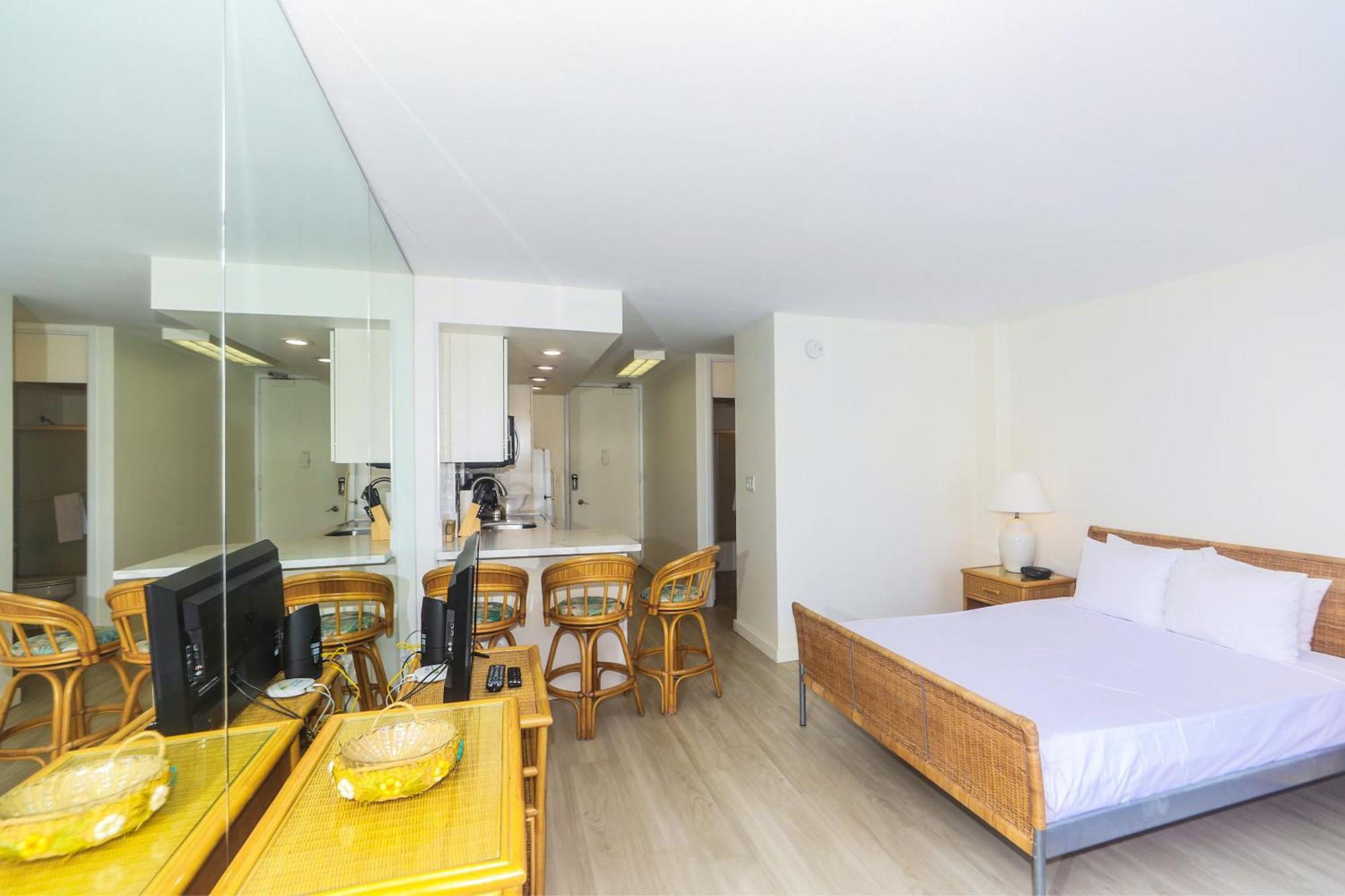 Ilikai Marina 1091 City View Studio Honolulu Bagian luar foto
